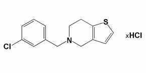5-(3-Chlorobenzyl)-4,5,6,7-tetrahydrothieno-[3,2-c]pyridine Hydrochloride